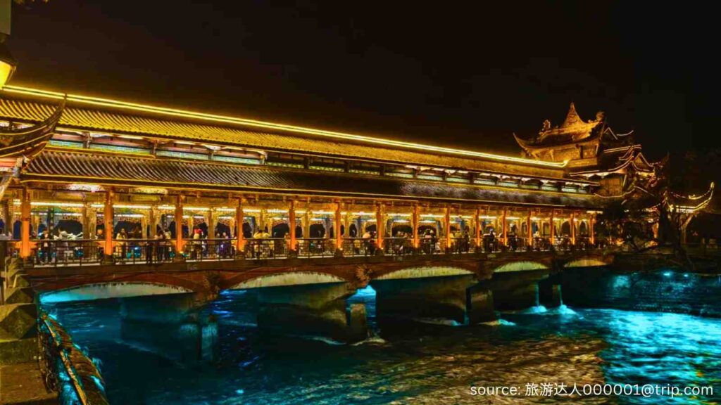 Dujiangyan night tour